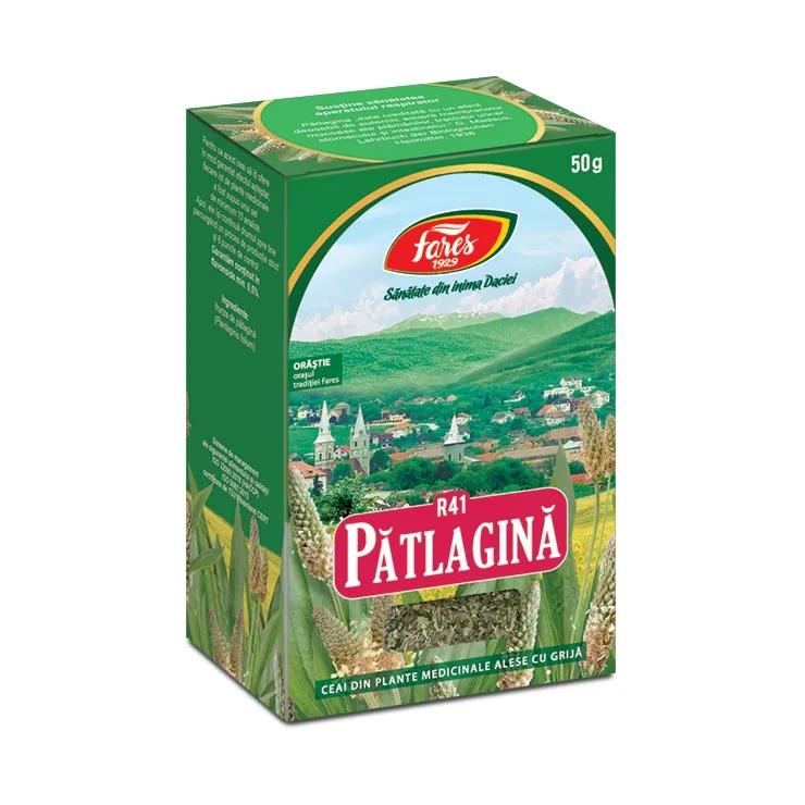 Ceai patlagina x 50g (Fares) — preț și oferte