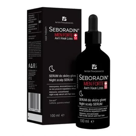 Ser de noapte anti - cadere pentru barbati, 100 ml, Seboradin — preț și oferte