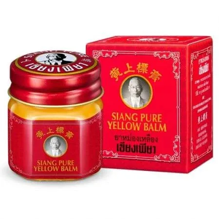 Balsam galben incalzitor Siang Pure, 12 g, Bertram — preț și oferte