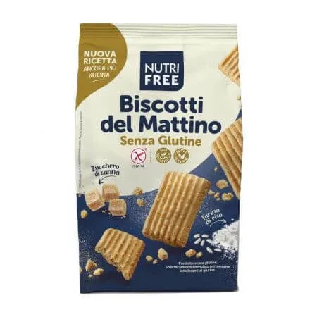 Biscuiti fara gluten pentru dimineata Biscotti, 300 g, Nutrifree — preț și oferte