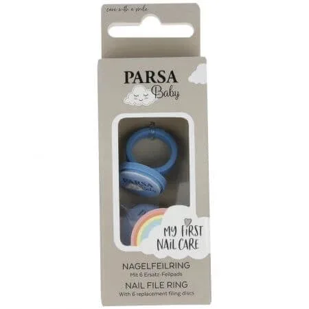 Pila pentru unghii Baby, Albastru, Parsa Parsa Beauty — preț și oferte