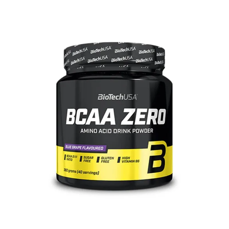 BCAA Zero cu aroma de struguri, 360 gr, BioTech USA — preț și oferte