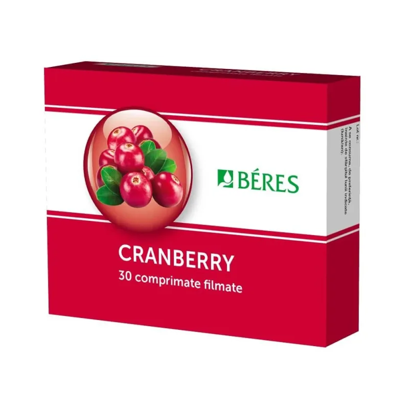 Cranberry, 30 comprimate, Beres Pharmaceuticals — preț și oferte