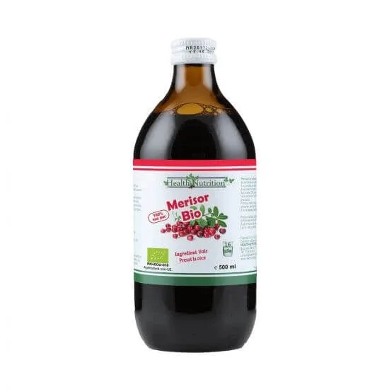 Suc de Merisor bio, 500 ml, Health Nutrition — preț și oferte