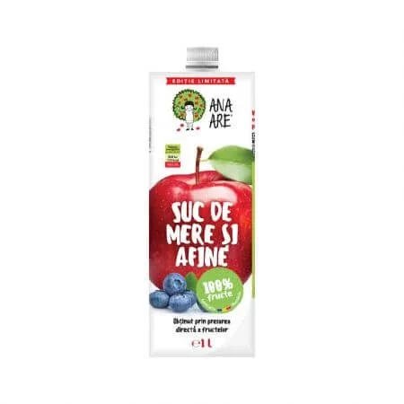 Suc de mere si afine, 1L, Ana Are — preț și oferte