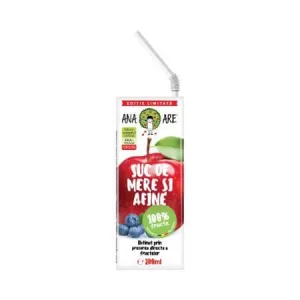 Suc de mere si afine, 200 ml, Ana Are