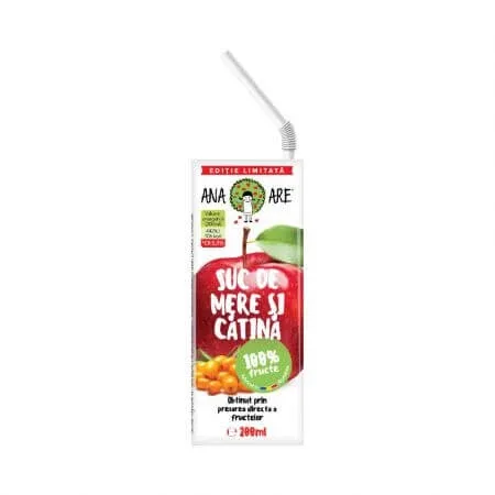 Suc de mere si catina, 200 ml, Ana Are — preț și oferte
