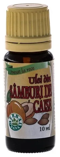 Ulei din samburi de Struguri presat la rece, 10 ml, Herbavit — preț și oferte