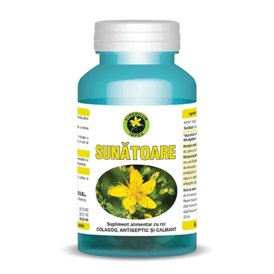 Sunatoare, 60 capsule, Hypericum — preț și oferte