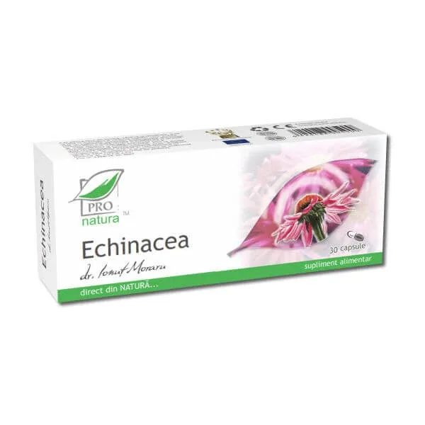 Echinacea, 30 capsule, Pro Natura — preț și oferte