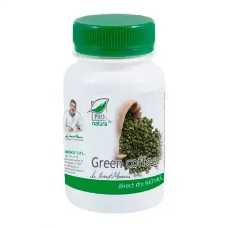 Green Coffee, 60 capsule, Pro natura — preț și oferte
