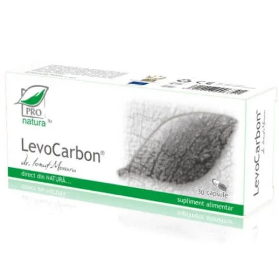 LevoCarbon, 30 capsule, Pro Natura — preț și oferte