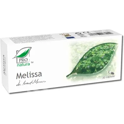 Melissa, 30 capsule, Pro Natura — preț și oferte