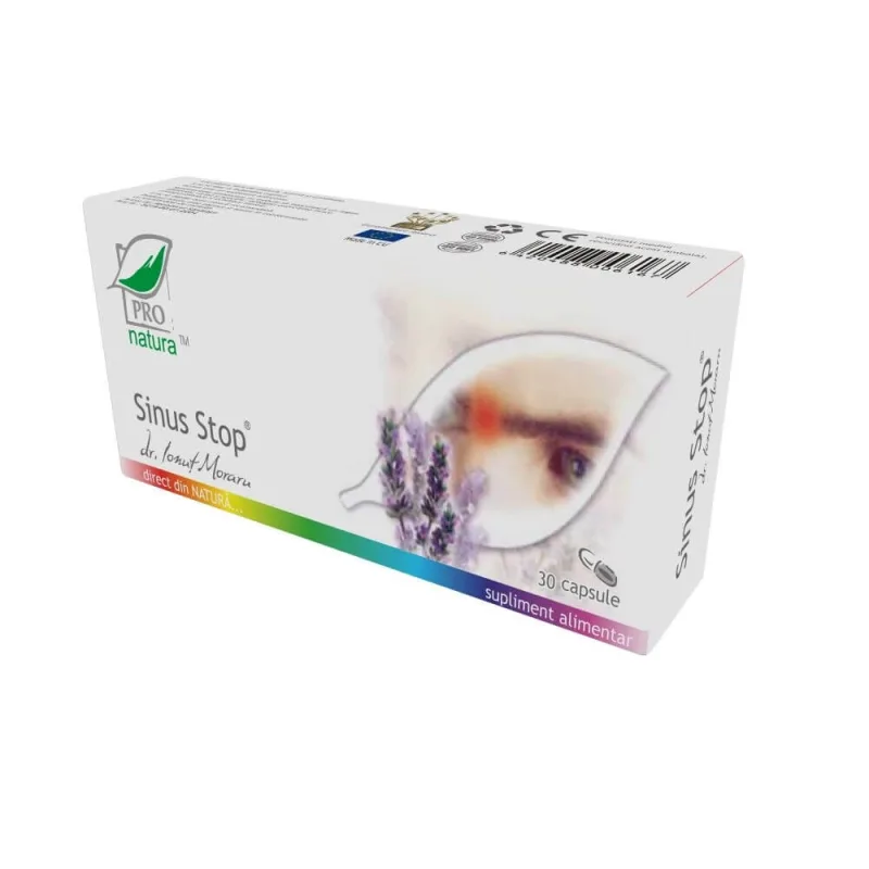Sinus Stop, 30 capsule, Pro Natura — preț și oferte