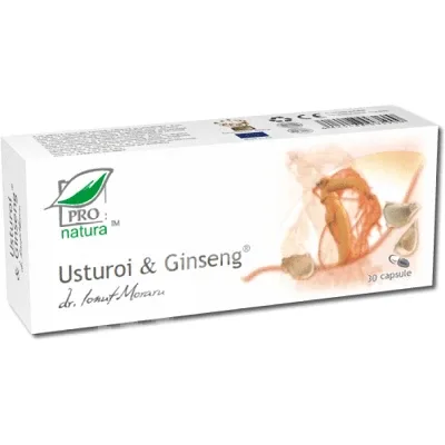 Usturoi & Ginseng, 30 capsule, Pro Natura — preț și oferte