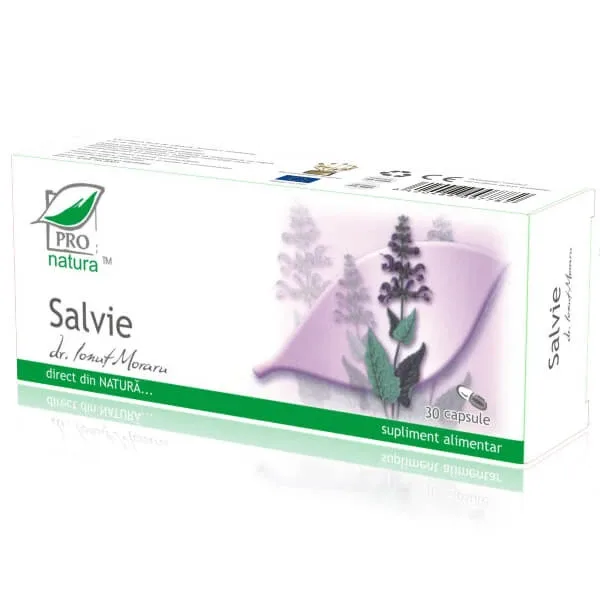 Salvie, 30 capsule, Pro Natura — preț și oferte