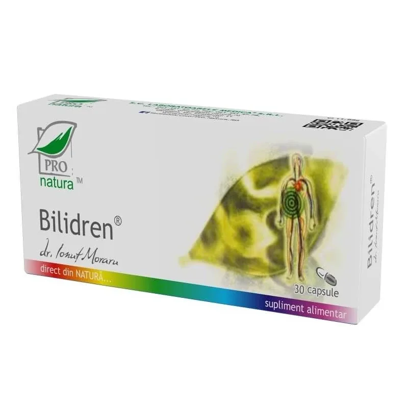 Bilidren, 30 capsule, Pro Natura — preț și oferte