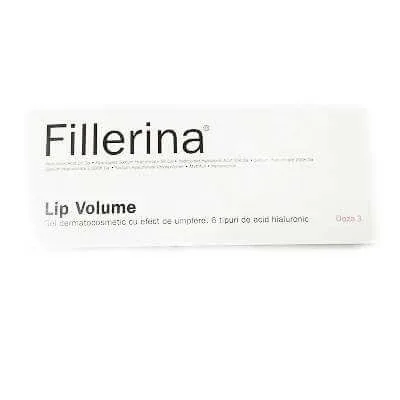 Gel dermatocosmetic cu efect de umplere pentru buze Doza 3 Lip Volume Fillerina, 5 ml, Labo — preț și oferte