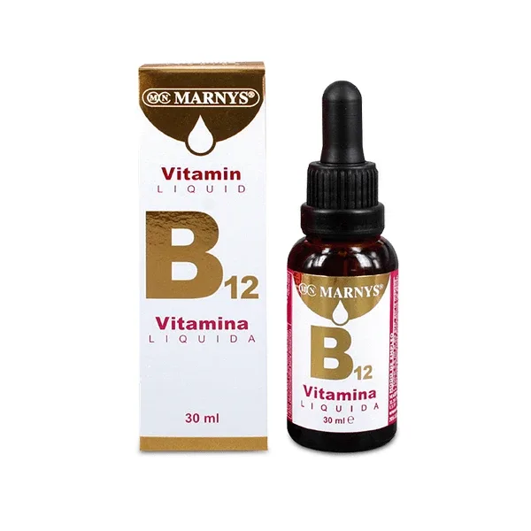 Vitamina B12 Lichidă 2.5 mcg (Ciancobalamină), 30 ml, Marnys — preț și oferte