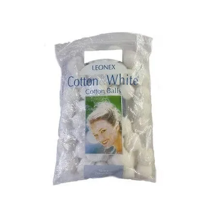 Bilute de vata Cotton & White, 50 bucati, Leonex — preț și oferte