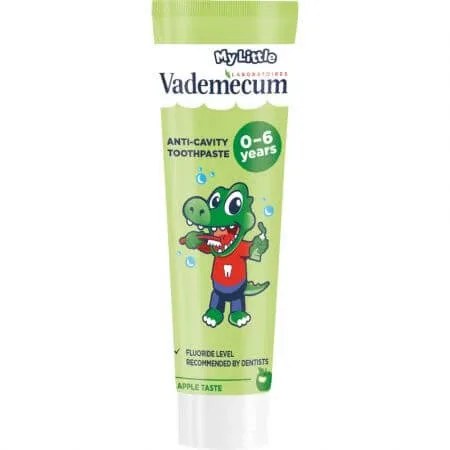Pasta de dinti cu aroma de mar pentru copii, 0 - 6 ani, 50 ml, Vademecum — preț și oferte