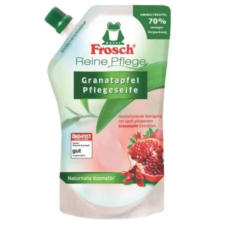 Refill Sapun lichid cu extract de rodie, 500 ml, Frosch — preț și oferte
