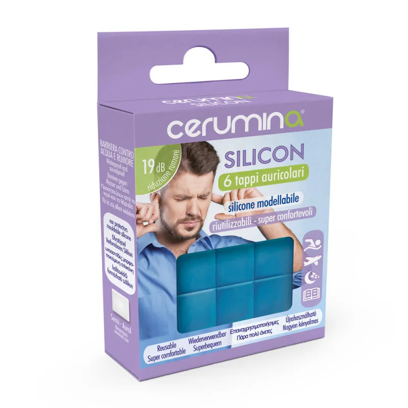 Cerumina SILICON dopuri urechi din silicon modelabil, 6 bucati Origomedical — preț și oferte