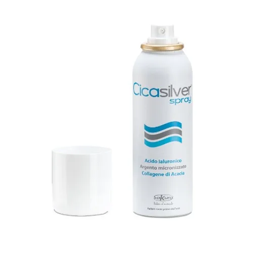 CicaSilver Spray Cicatrizant, 125 ml, Sakura Italia — preț și oferte