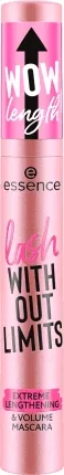 Essence WITHOUT LIMITS Mascara 01 Negru Ultra, 13 ml — preț și oferte