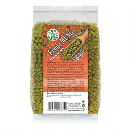 Fasole Mung, 500g, Herbal Sana — preț și oferte