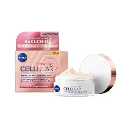 Crema de zi antirid cu SPF 30 Expert Lift Cellular, 50 ml, Nivea — preț și oferte