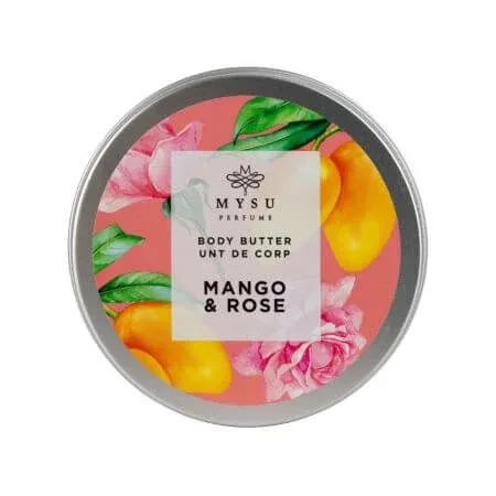 Unt de corp, Mango & Rose, 185ml, Mysu — preț și oferte