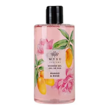 Gel de dus, Mango & Rose, 350ml, Mysu — preț și oferte