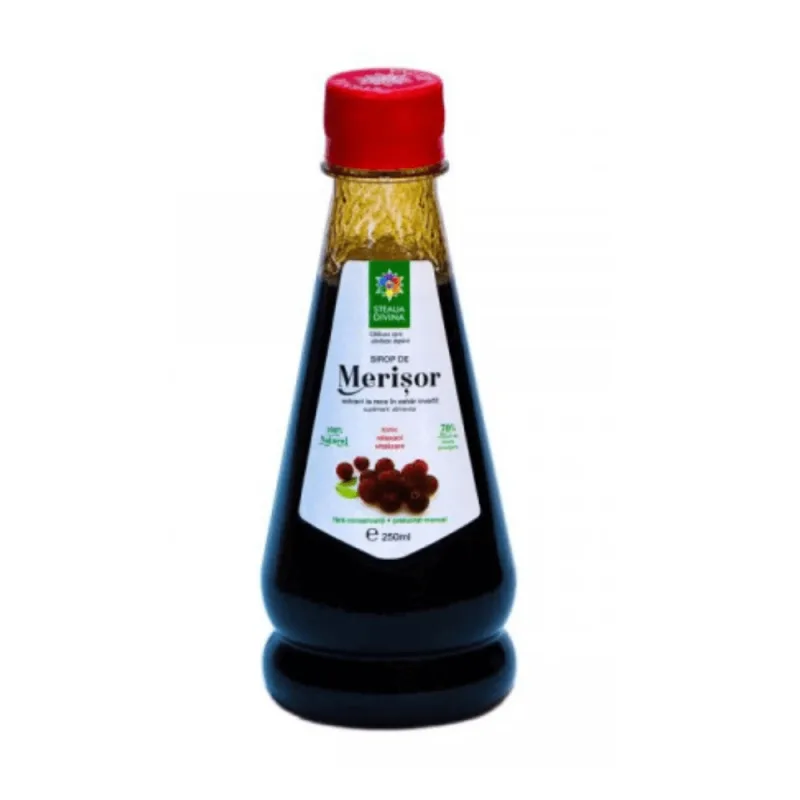 Sirop de merisor, 250 ml, Steaua Divina — preț și oferte