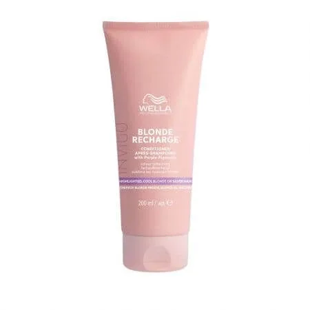 Balsam cu pigment violet pentru neutralizarea tonurilor de galben Invigo Blonde Recharge, 200 ml, Wella Professionals — preț și oferte