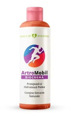 Crema pentru articulatii Artro Mobil Biocrema, 250 g, Doza de Sanatate — preț și oferte