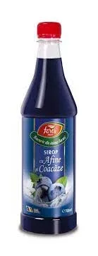Sirop cu afine și coacăze Aromfruct, 700 ml, Fares
