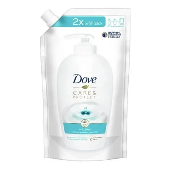Rezerva sapun lichid Care & Protect, 500 ml, Dove — preț și oferte