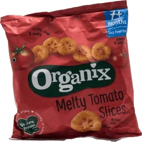 Organix Snack cu porumb și roșii ECO 7+, 20 g — preț și oferte