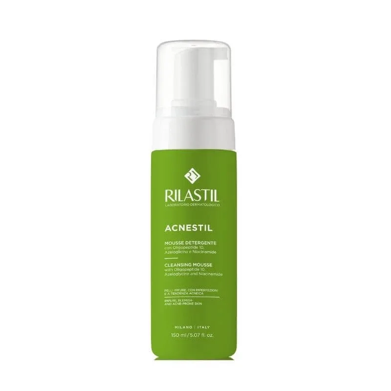 RILASTIL ACNESTIL - Spuma curatare ten cu tendinta acneica x 150ml — preț și oferte