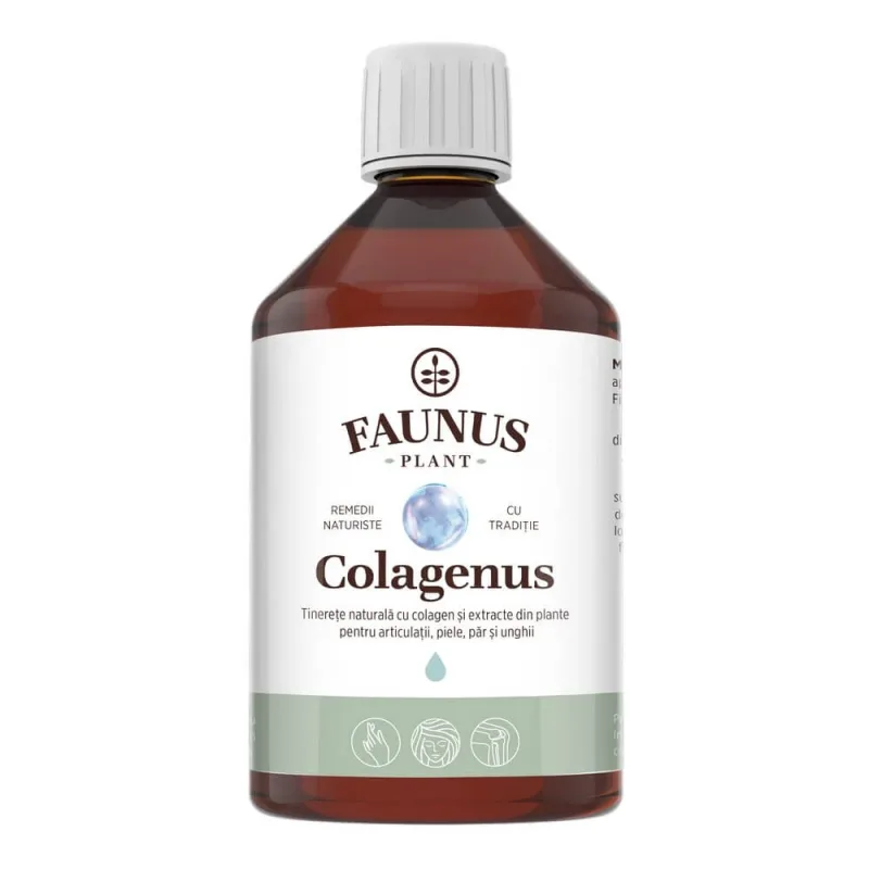Colagen lichid hidrolizat si extracte din plante, 500ml, Faunus FAUNUS PLANT — preț și oferte