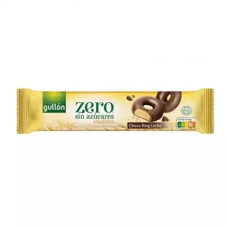 Biscuiti fara zahar Choco Ring, 128 g, Gullon Gallentas Gullon — preț și oferte