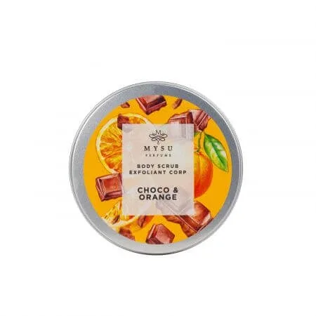 Exfoliant pentru corp Choco and Orange, 185 ml, Mysu — preț și oferte