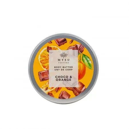 Unt de corp Choco and Orange, 185 ml, Mysu — preț și oferte