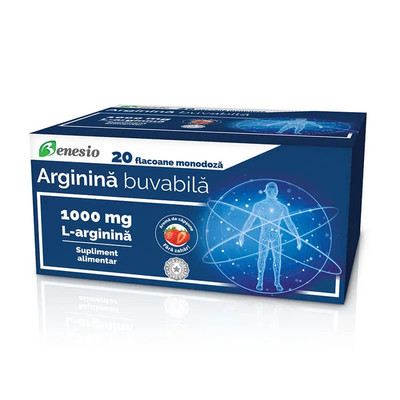 L-Arginina X 20 flacoane buvabile, Benesio — preț și oferte