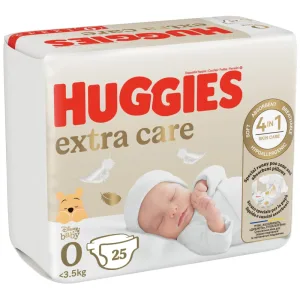 Scutece de schimb Extra Care, Nr. 0, <3,5 kg, 25 bucăți, Huggies