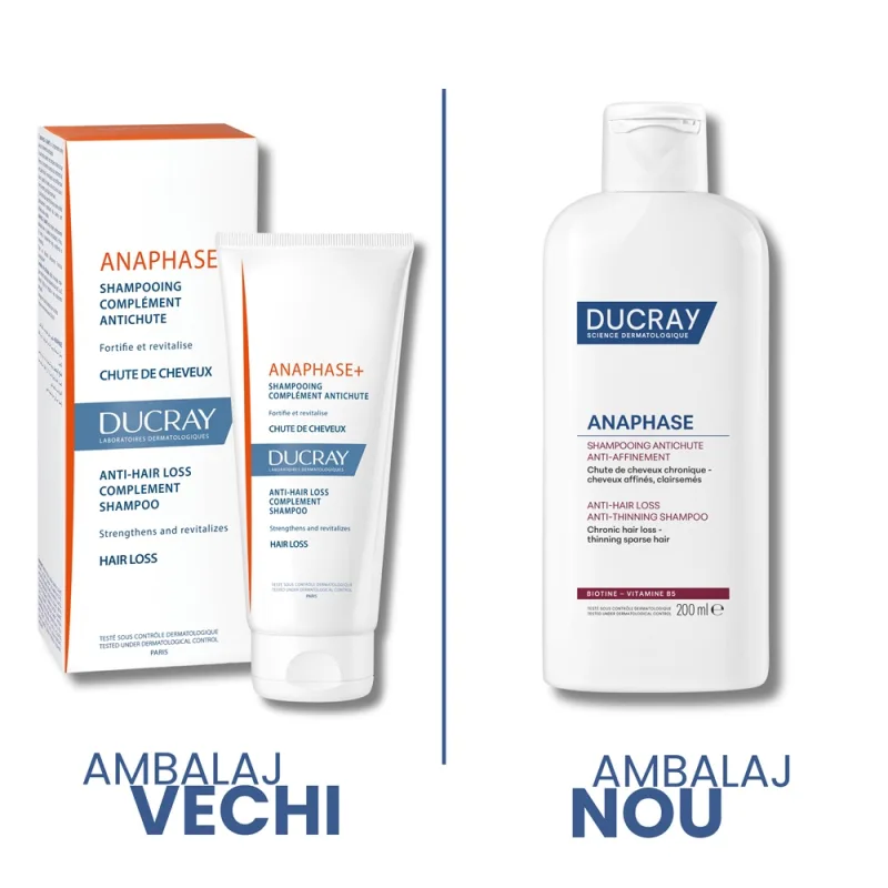 Sampon impotriva Caderii Parului Anaphase, 200 ml – Ducray — preț și oferte