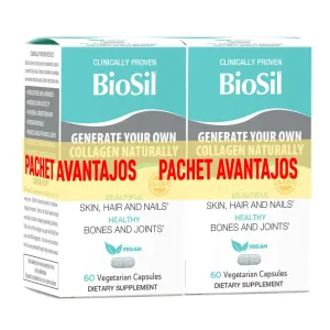 Pachet Generator avansat de colagen, 2 x 60 capsule, Biosil