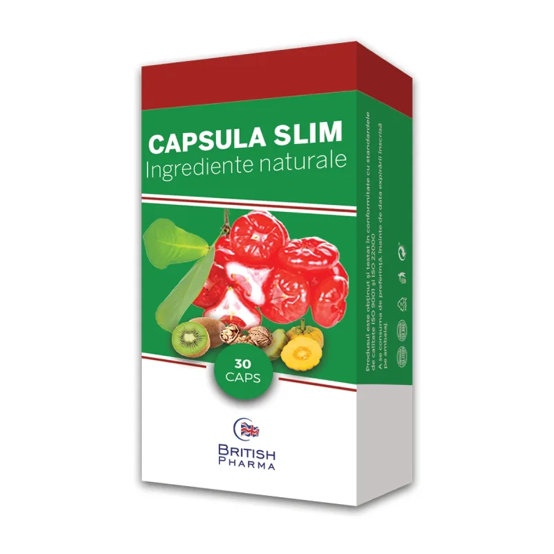 Capsula Slim, 30 capsule, Canadian Farmaceuticals — preț și oferte
