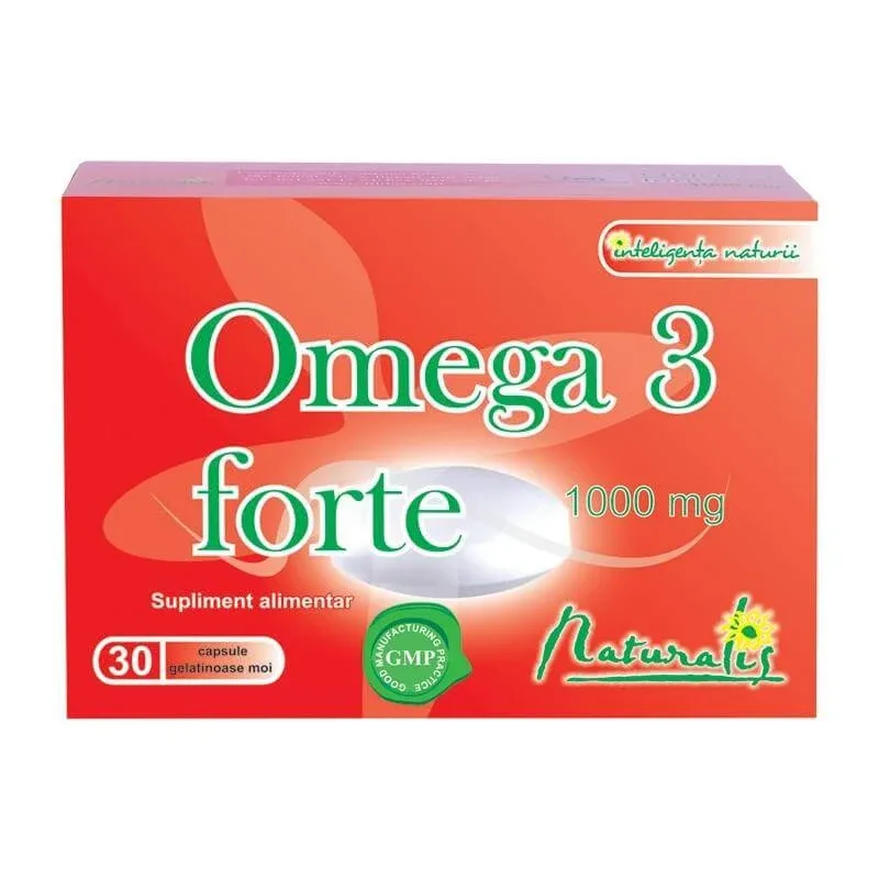 Naturalis Omega 3 forte 1000mg x 30cps.gelat. — preț și oferte